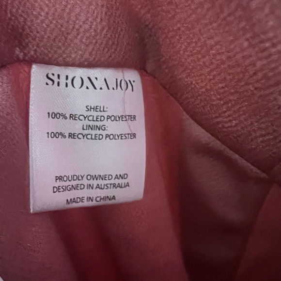 Shona Joy NEW Luxe Tie Front Rose Cocktail Dress Size 8 - Picture 9 of 12